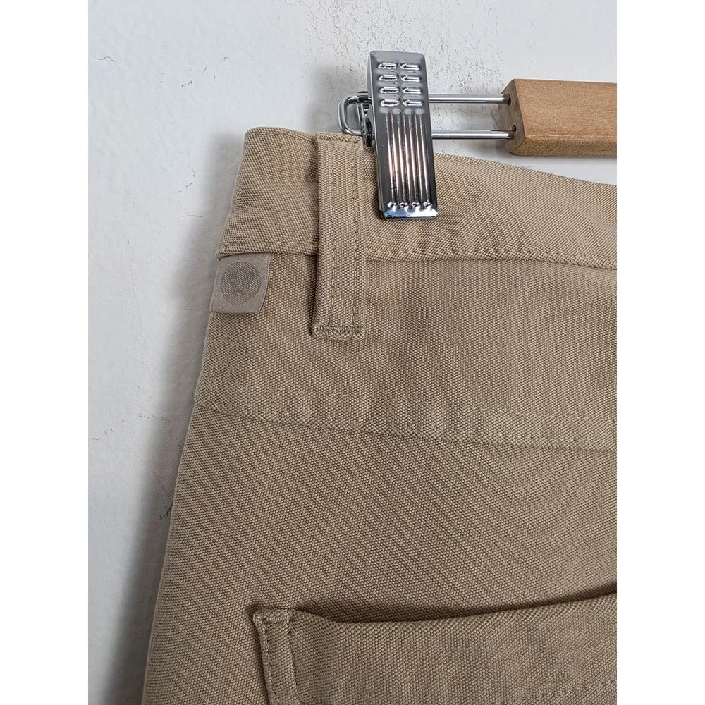 Lululemon ABC Utilitech Pants Mens Khaki Slim Fit Stretch Tech Trousers‎ Size 31